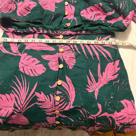 Madison D’amelie pink & green skirt set - Picture 3 of 5